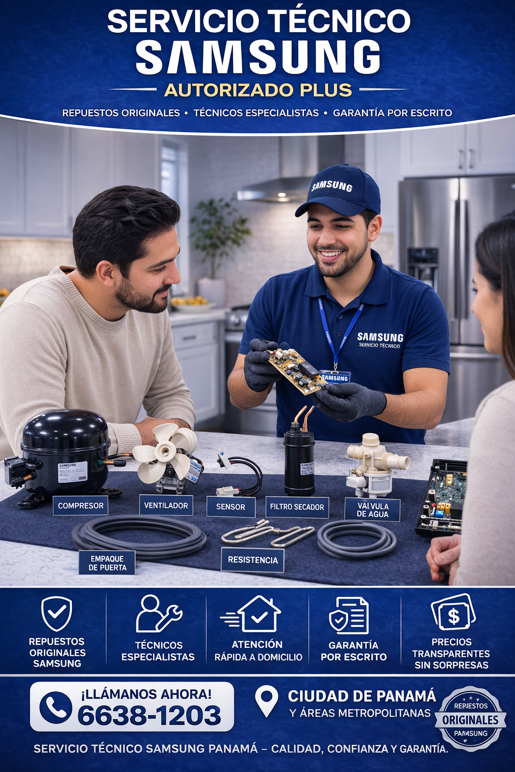 servicio técnico samsung Panamá